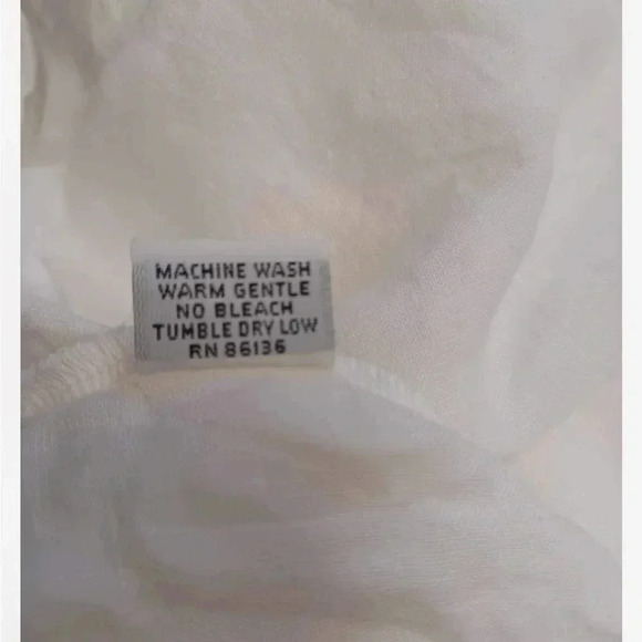 Bryn Walker 100% Linen White Tunic Top Size Small - Picture 10 of 12